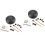2Sets Robust Metall Trommel Zungentrommel Hand Percussion Instrument 3