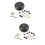 2Sets Robust Metall Trommel Zungentrommel Hand Percussion Instrument 6
