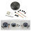 2Sets Robust Metall Trommel Zungentrommel Hand Percussion Instrument 8