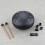 2Sets Robust Metall Trommel Zungentrommel Hand Percussion Instrument 9