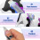200Pièces Formes Nail Art Blancs Pour Extensions Facile 6