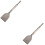 2Pcs Sturdy Silver Tile for Brick Concrete Masonry Drilling 7