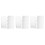3Stk Transparente PVC Sender Schutz Hülle Universal 5