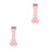 2Pièces Mini Rouleau Massage Rose Absorbant Nutriments 1