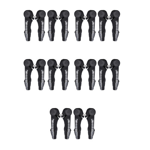 10Paires LED Guidon Clignotants Etanches Noir Pour 1