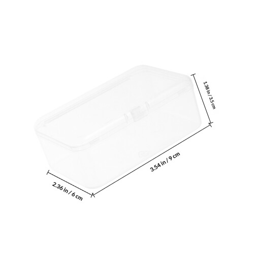 5Organiseurs Transparents Empilables En Pour Petits Objets 1