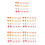 20Ensembles Séparateurs D'orteils Fleurs Silicone Colorés Kit 2