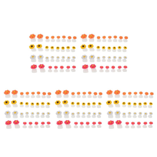 20Ensembles Séparateurs D'orteils Fleurs Silicone Colorés Kit 2