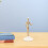 24Pcs Clear Adjustable Doll Stands Plastic Doll Holder Display Rack 3