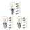 18Pcs Silver Microwave Bulbs E14 25W Oven Lamp Replacements 2