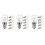 18Pcs Silver Microwave Bulbs E14 25W Oven Lamp Replacements 5