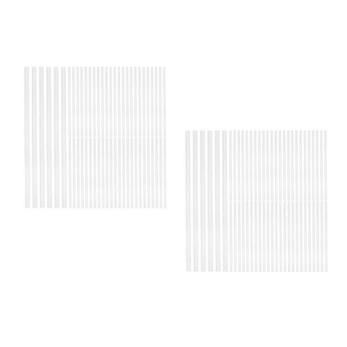 200Pièces Bâtons De Colle Blanche Thermofusible Pour Bricolage Rapide 1