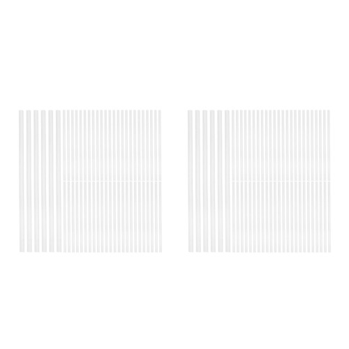 200Pièces Bâtons De Colle Blanche Thermofusible Pour Bricolage Rapide 2