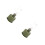 2Pcs Green Ceramic Antique Style Kerosene Lamp Decorative Home Light 4