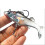 10Leurres Crevettes Multicolores Légers Effet 2