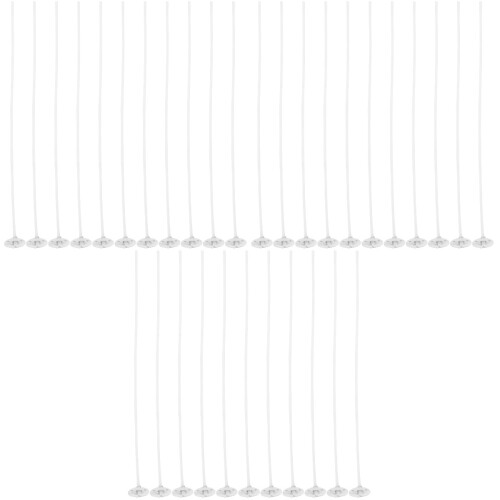150Pièces Mèches Blanches Coton Pour Bougies Cire Paraffine Soja 1