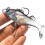10Leurres Crevettes Multicolores Légers Effet 6