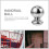 10Boules Métalliques Argentées Pour Main Courante, Design Sûr 5