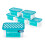 LIVIVO 500ml Teardrop Disposable Dehumidifier 5-pack 1