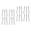 2 Pcs Metal Chopsticks Korean Practical Stainless Steel Tableware 4