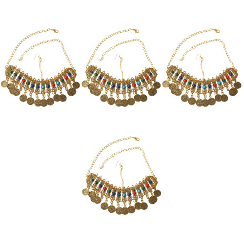4Pièces Colliers Déclaration Femme Accessoires Pour Soirée 1