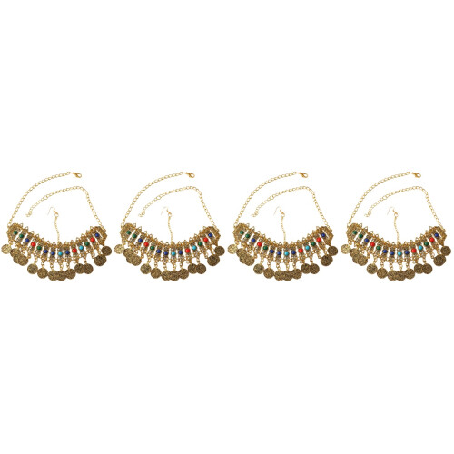 4Pièces Colliers Déclaration Femme Accessoires Pour Soirée 2