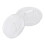 6Pcs Transparent Glass Jar Covers Easy-Fit Replacement Storage Lids 5