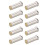 50Pcs Silver Copper Cable End Terminal Kit for Car Audio Systems 10