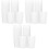 36Pcs Reusable Plastic Toothbrush Cups White Bathroom Drinking Mugs 2
