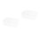 2Pièces Conteneurs Plastiques Clairs Pour Petits Objets Accessoires 2