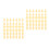 600Pcs Golden Cupcake Base Mini Cake Boards Food Grade Display 2