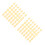 600Pcs Golden Cupcake Base Mini Cake Boards Food Grade Display 4