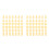 600Pcs Golden Cupcake Base Mini Cake Boards Food Grade Display 6