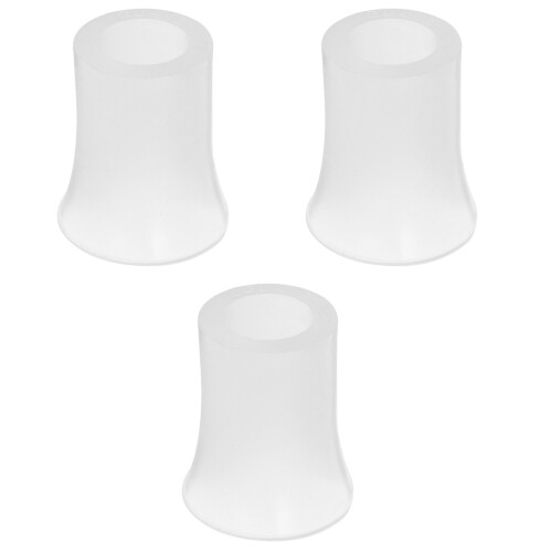 3Pièces Tubes Silicone Blancs Pour Accessoires Machine À Glace 1