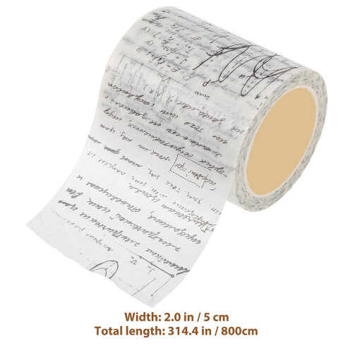 8Rolls Multi Color Decorative Adhesive Tape DIY Paper Washi Tape 1