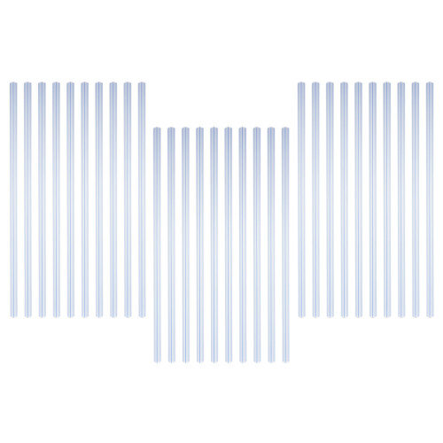 160Pcs Blue ABS Slide Binders Easy-to-Use Book Binding Bars Clips
