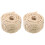 2Rouleaux Sisal Beige Pour 2