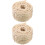 2Rouleaux Sisal Beige Pour 4