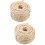 2Rouleaux Sisal Beige Pour 6