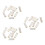 30Pcs Copper Wire End Terminal Kit Silver for Car Audio Installation 1