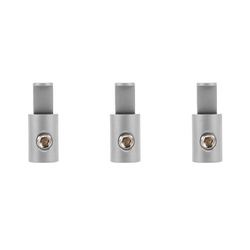 3Pcs Efficient Aluminum Alloy Amp Input Reducers for Car Audio Systems 2