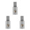 3Pcs Efficient Aluminum Alloy Amp Input Reducers for Car Audio Systems 5