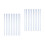 20Pcs Portable Transparent Slide Binders for A4 Bookbinding Clips 3