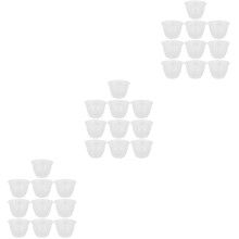 30Pcs White Plastic Plants Water Pot Durable Water Storage for Home