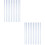 20Pcs Portable Transparent Slide Binders for A4 Bookbinding Clips 5