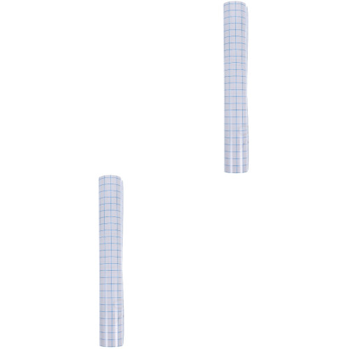 2Roules Ruban Transfert Durable Vinyle Décoratif Bleu Pet Flexible 1