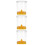 3Pcs Egg Slicing Tool and Fruit Cutter Yellow Compact Kitchen Gadget 2