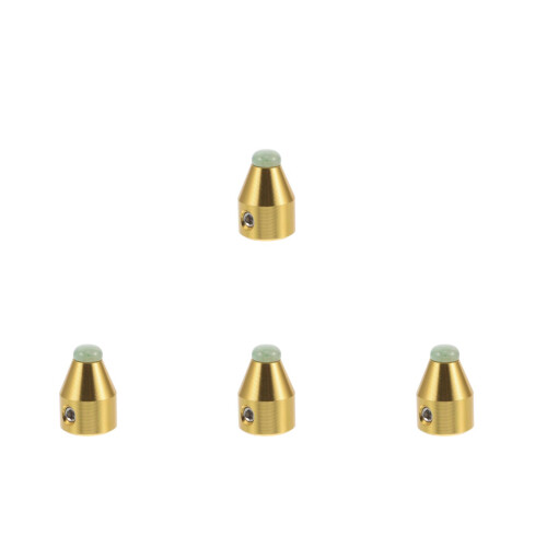4Sets Aluminum Alloy fork Feet with Crystal Base for Home Use 1