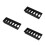 3Sets ABS Plastic Car and Marine Rocker Switch Panel Mounting Frame 2