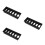 3Sets ABS Plastic Car and Marine Rocker Switch Panel Mounting Frame 3